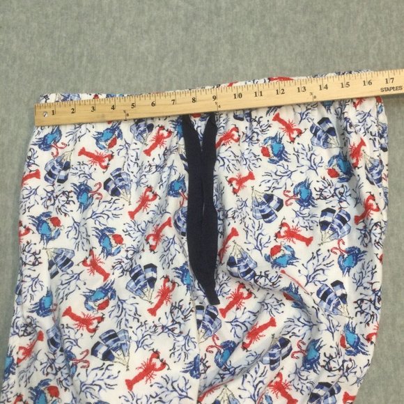 Lands' End Women's Pajama Set - Red, Blue, White - Picture 10 of 12